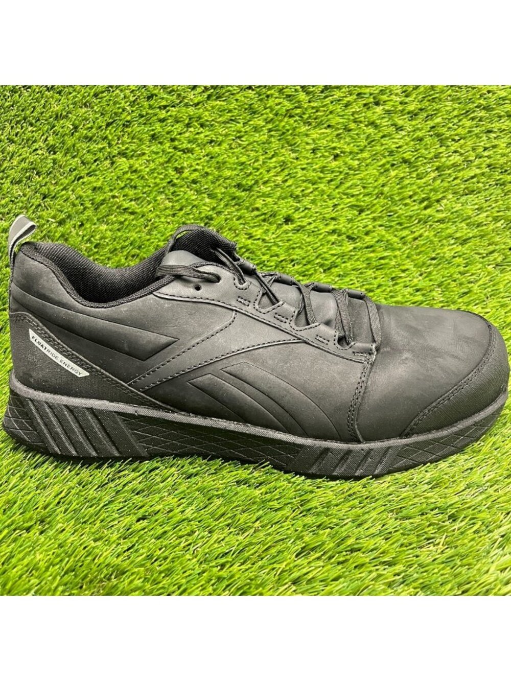 Reebok Fusion Formidable Mens Size 12 Black Composite Toe Safety Work Shoes